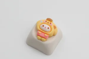 Honey Teddy Artisan Keycap