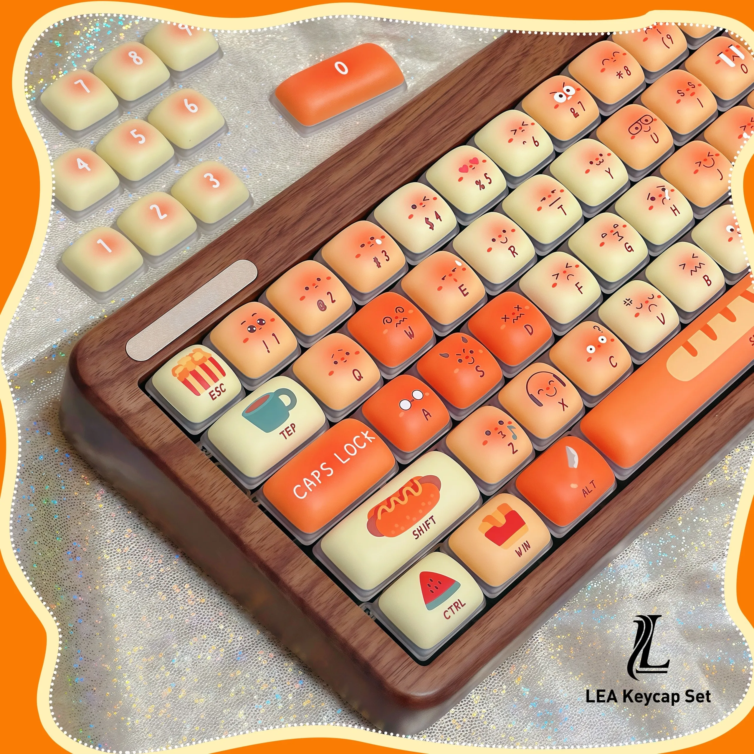Bun Pudding Keycap Set - Image 4