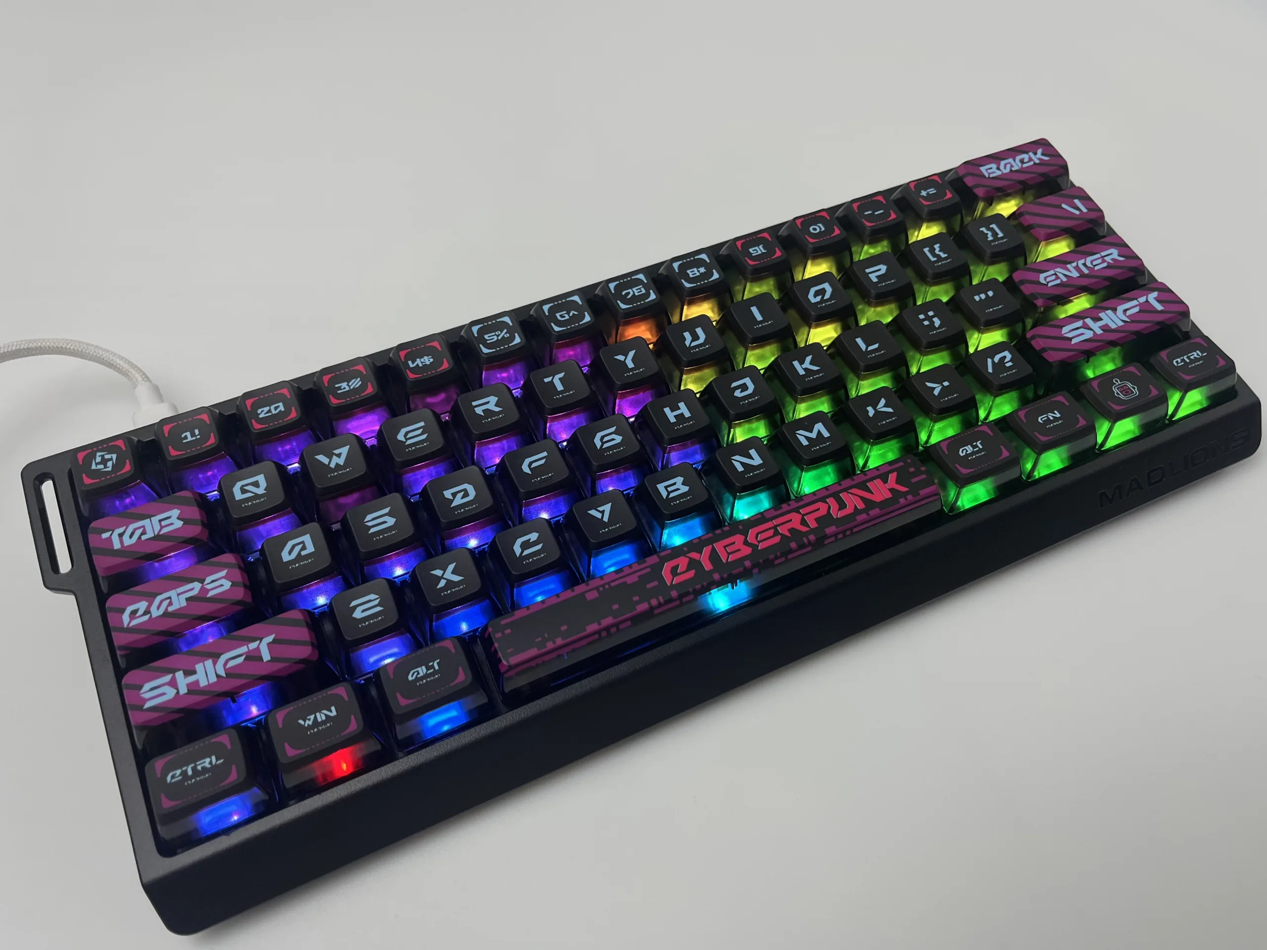 Cyberpunk Pudding Keycap Set - Image 9