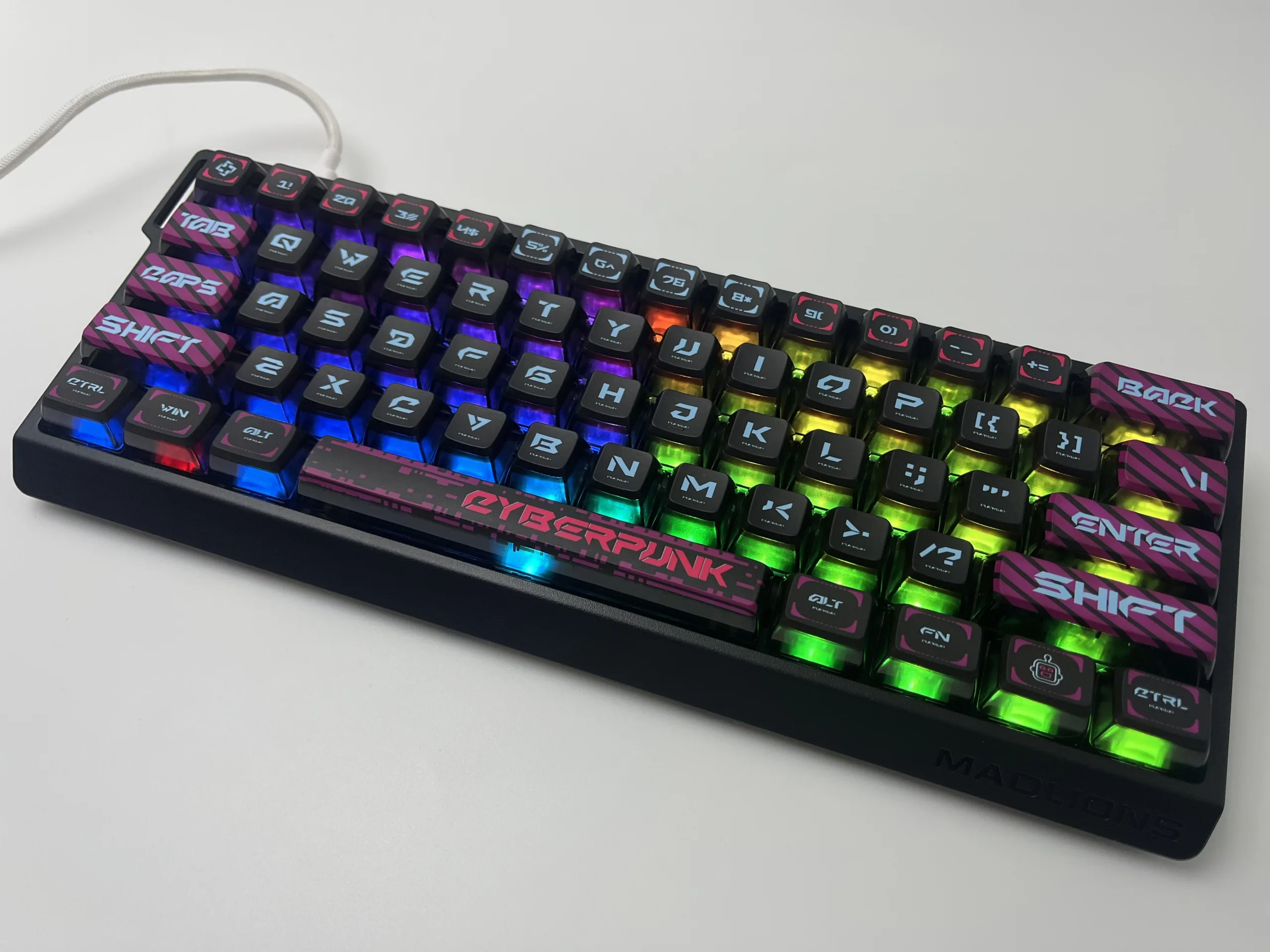 Cyberpunk Pudding Keycap Set - Image 7