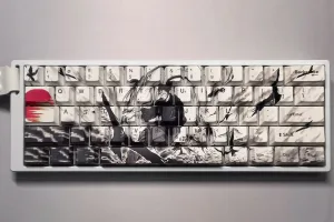 Miyamoto Musaashi Manga Keycap Set