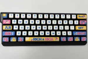 Wealth from all directions Pudding Keycap Set
