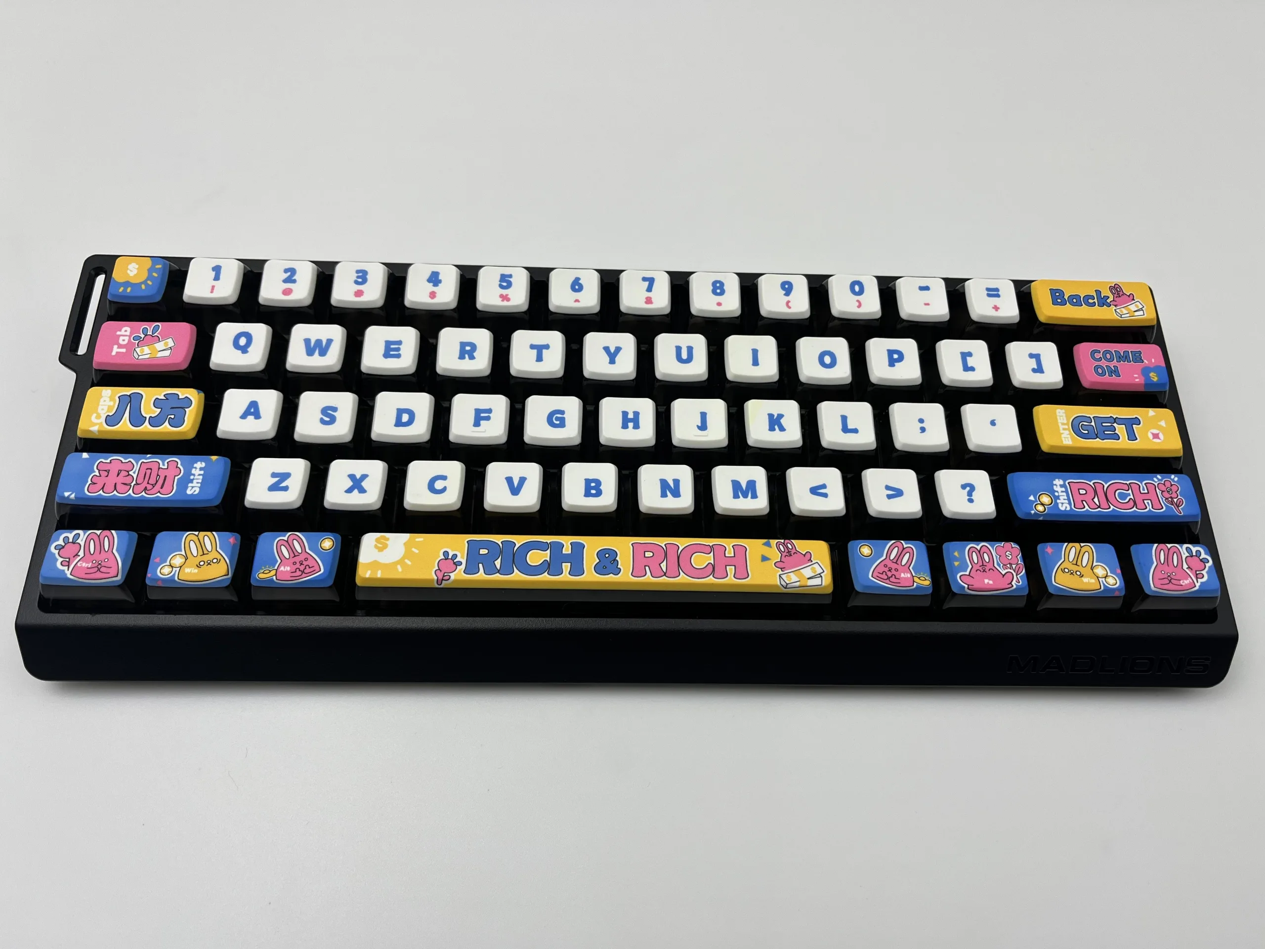Wealth from all directions Pudding Keycap Set - Image 8