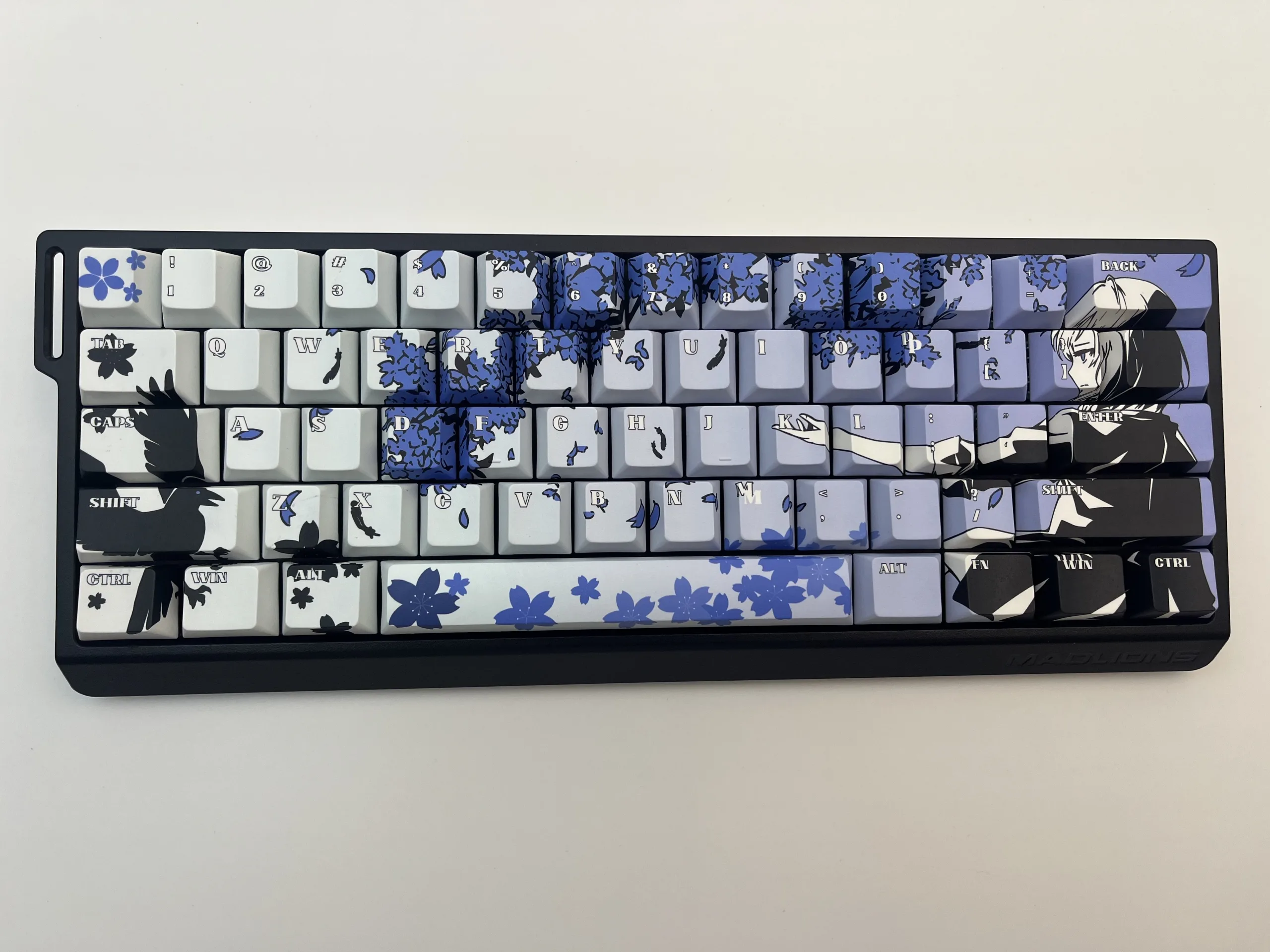 Sakura Raven Anime Theme Keycap Set