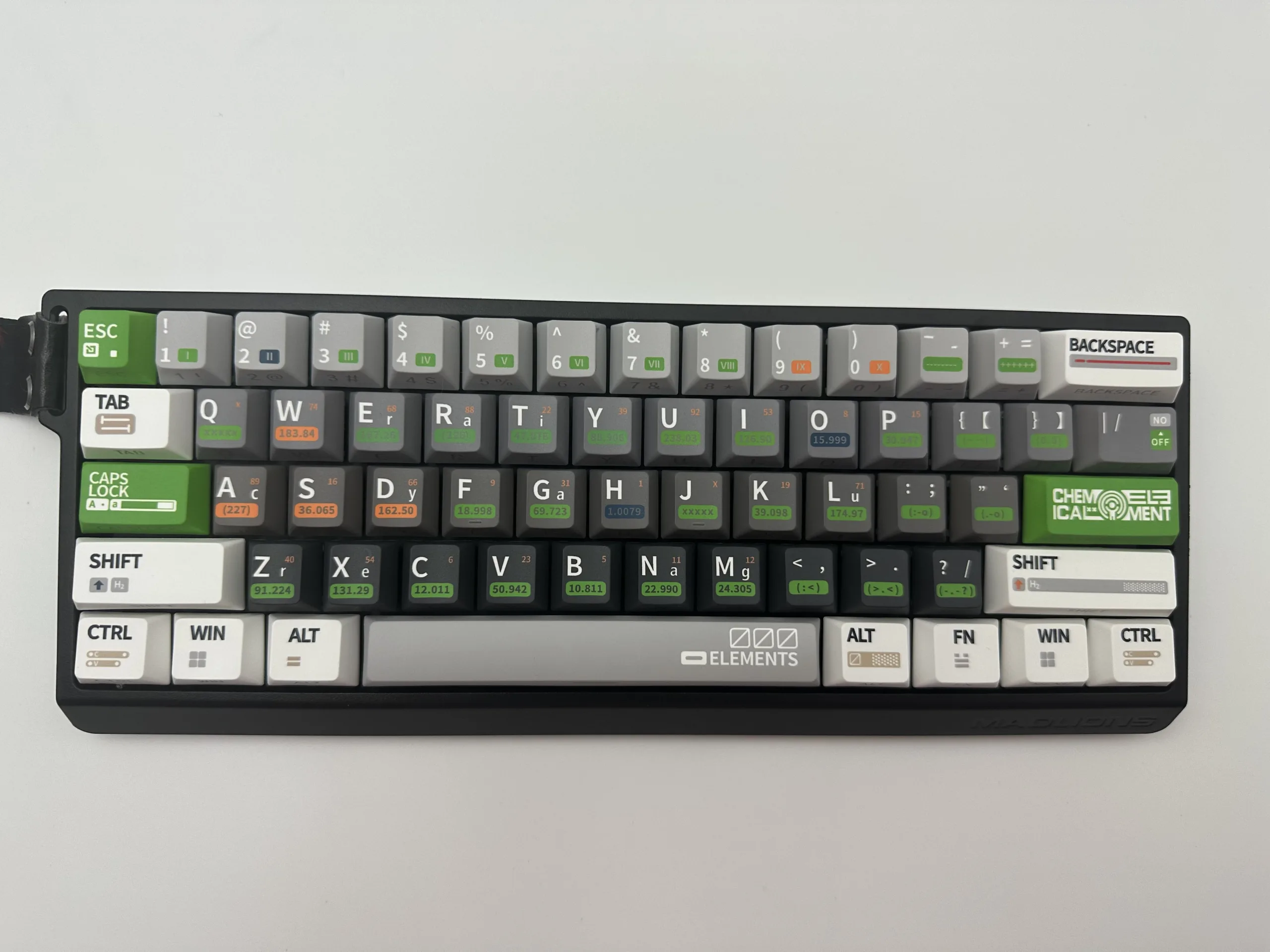 Chemical Elements Keycap Set