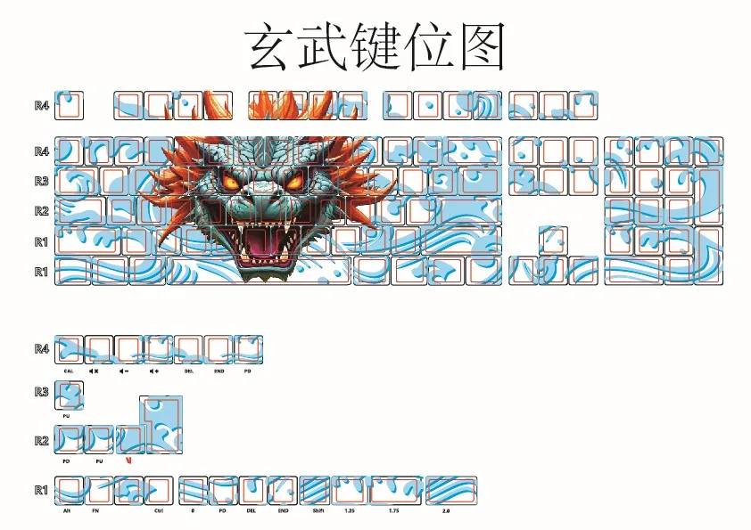 Xuanwu Keycap Set - Image 12