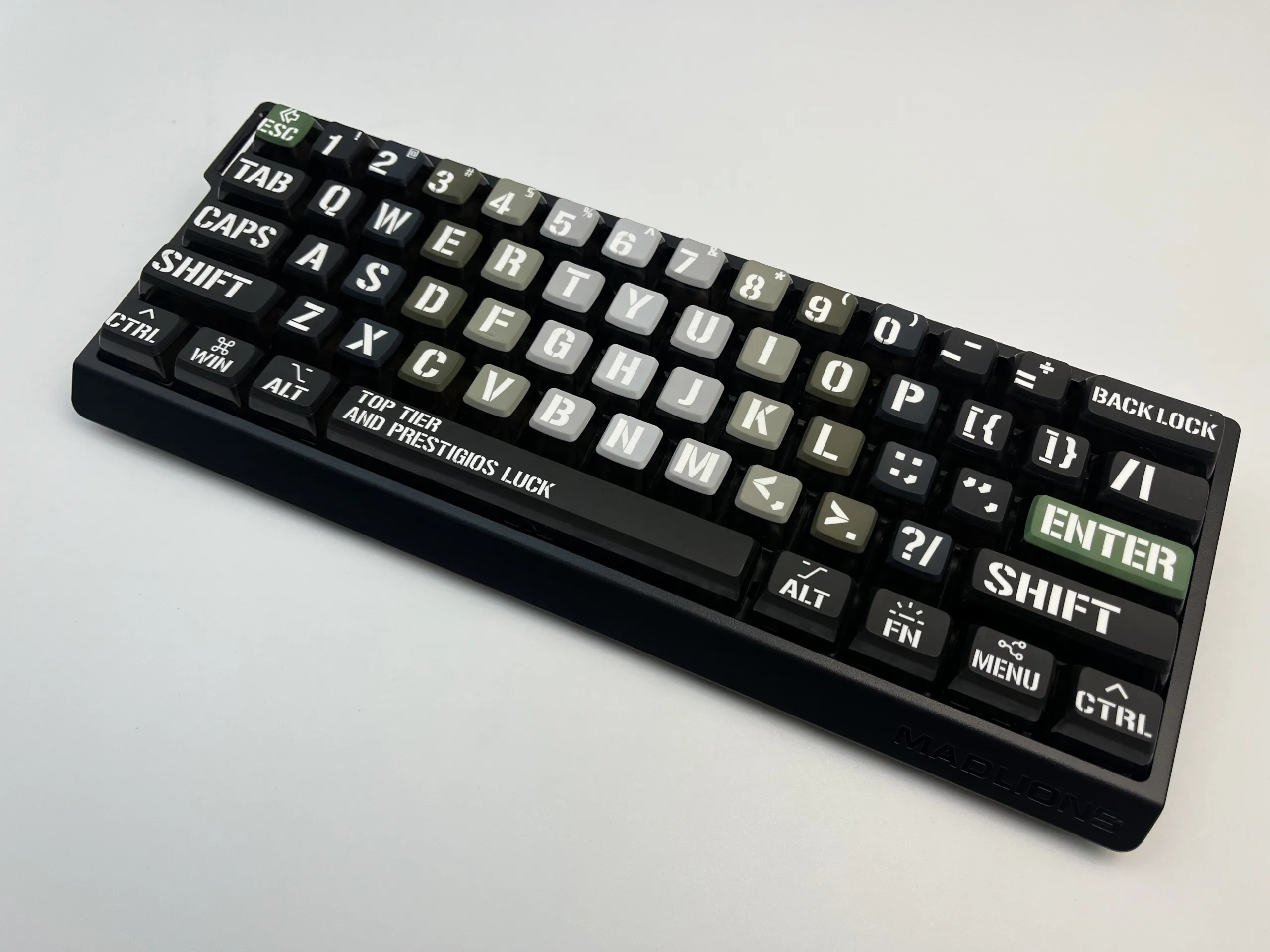 Gray Shadow Pudding Keycap Set - Image 5