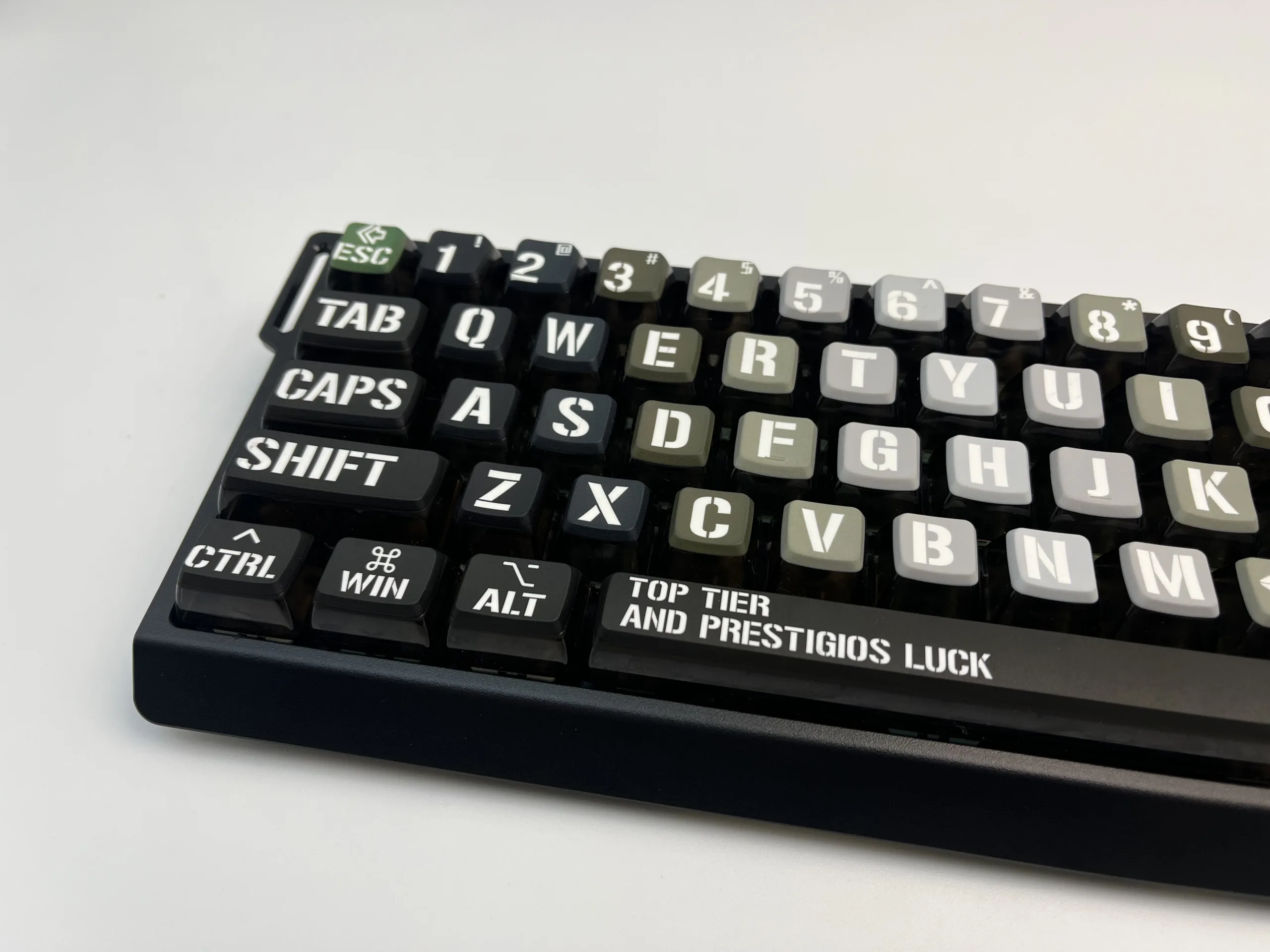 Gray Shadow Pudding Keycap Set - Image 14