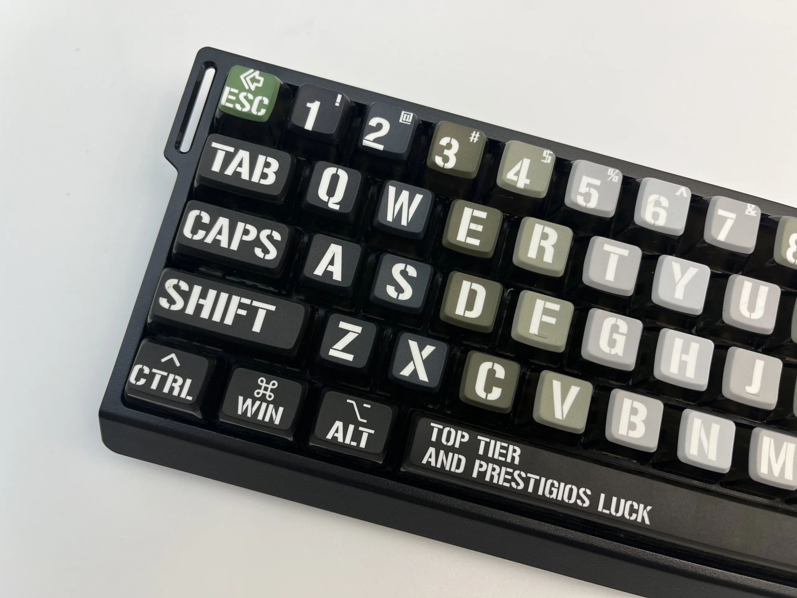 Gray Shadow Pudding Keycap Set - Image 10