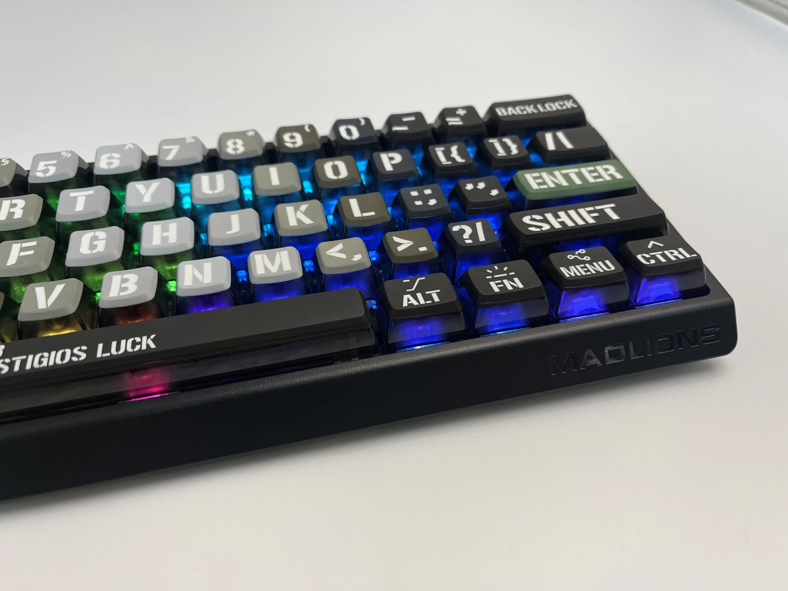 Gray Shadow Pudding Keycap Set - Image 12