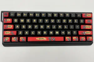 Little Black Dragon Pudding keycap