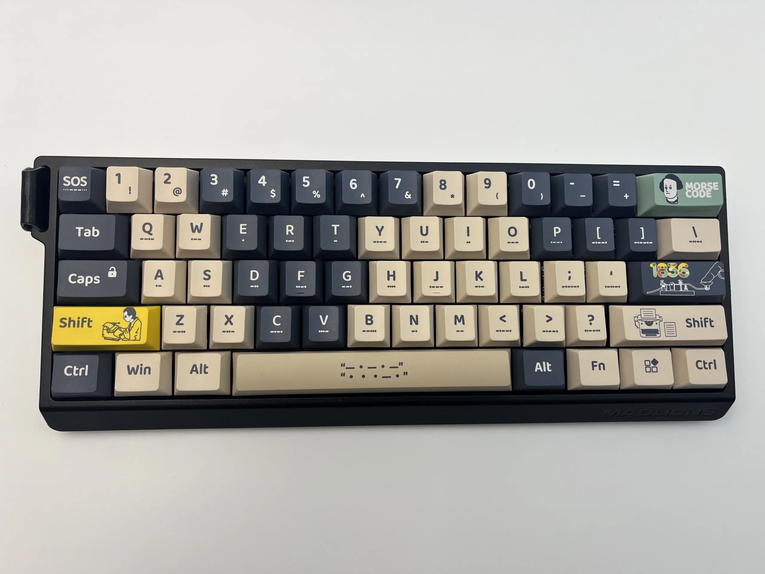 Morse Code Keycap Set