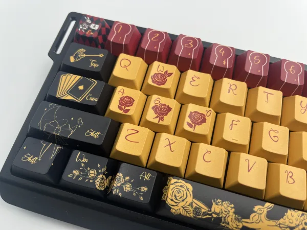 Card Key Caps Poker Cards Keycap Set : Meckeys.com : Keycaps