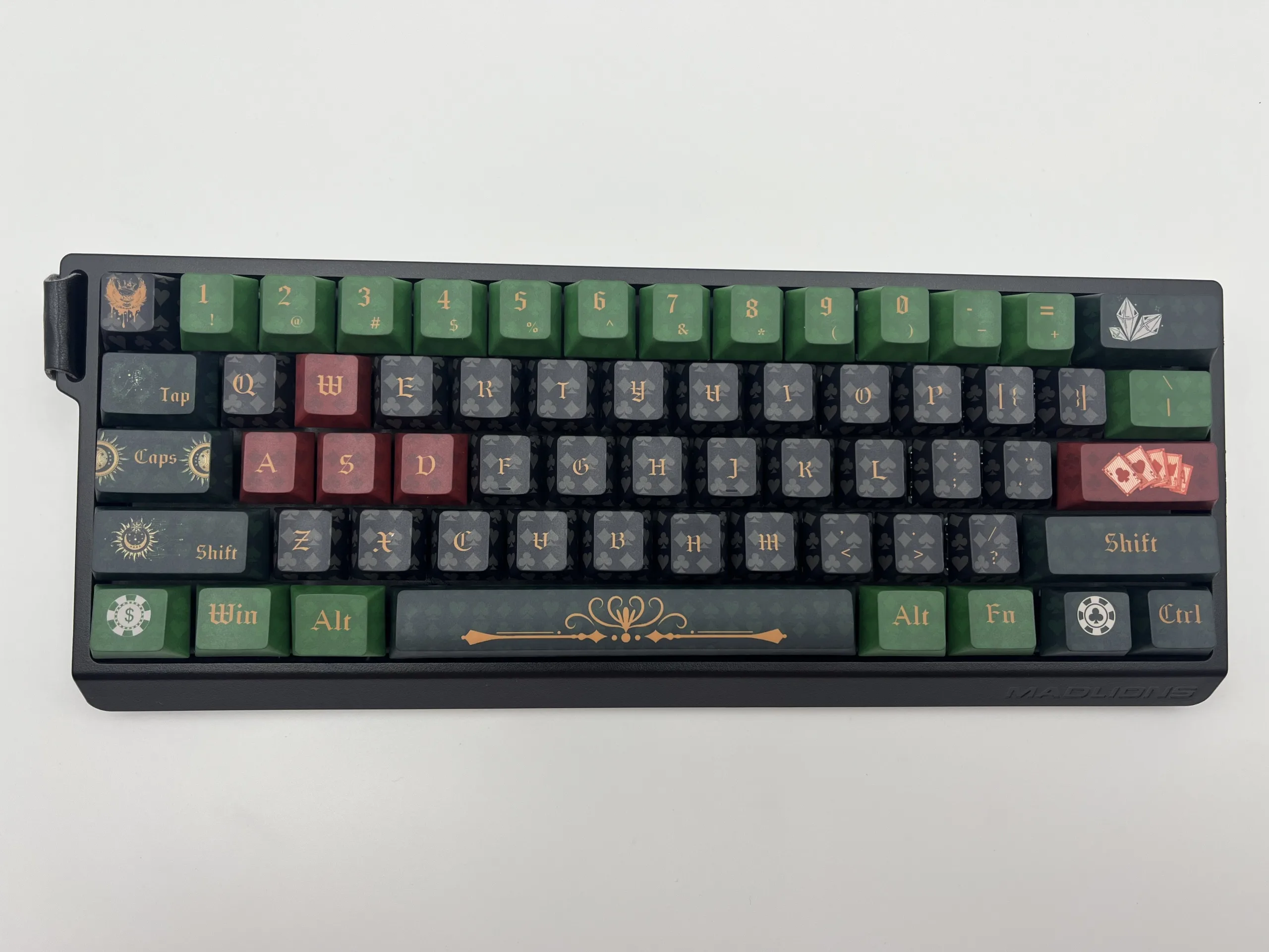 Poker Green Keycap Set