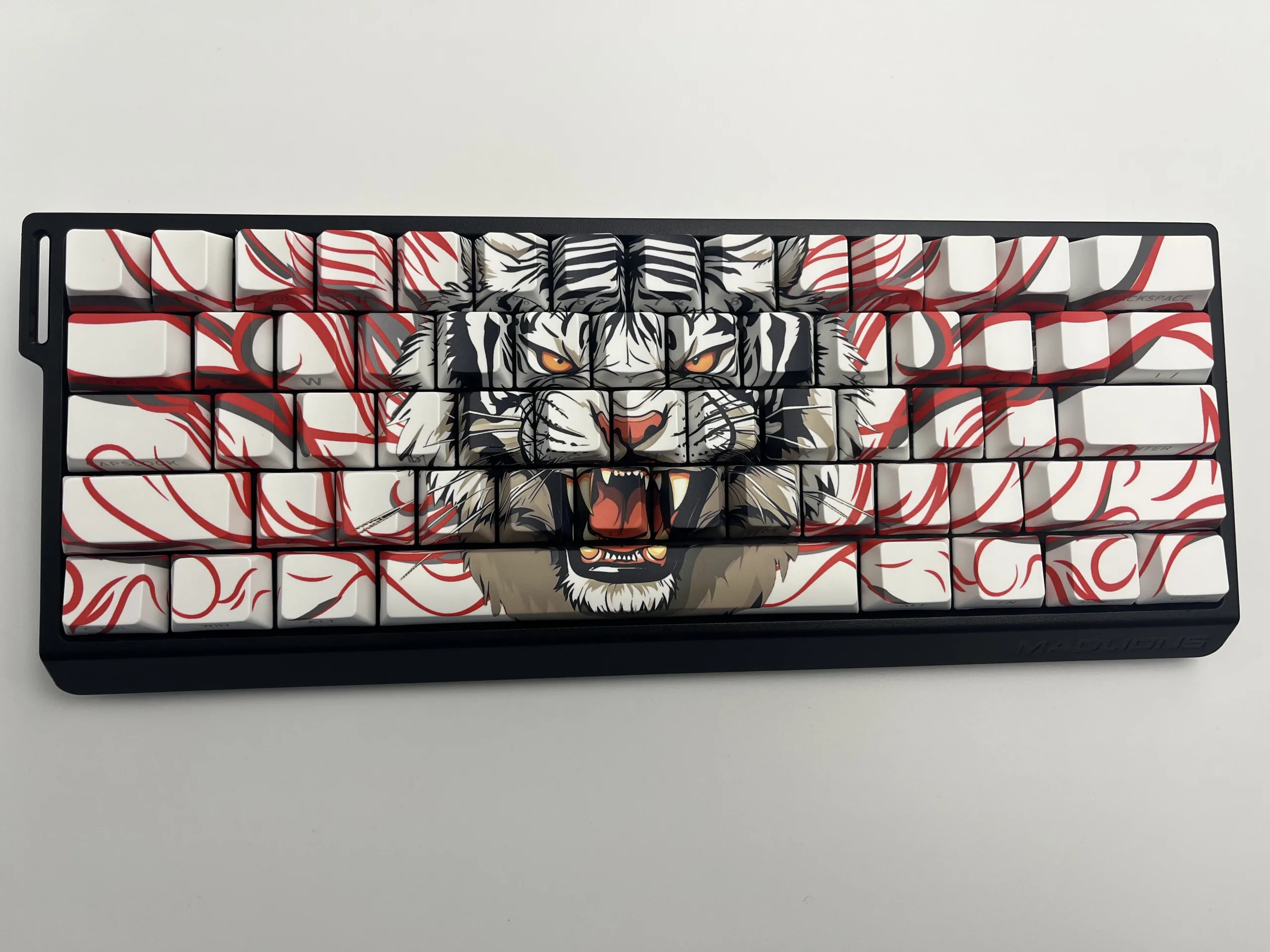 White Tiger Keycap Set