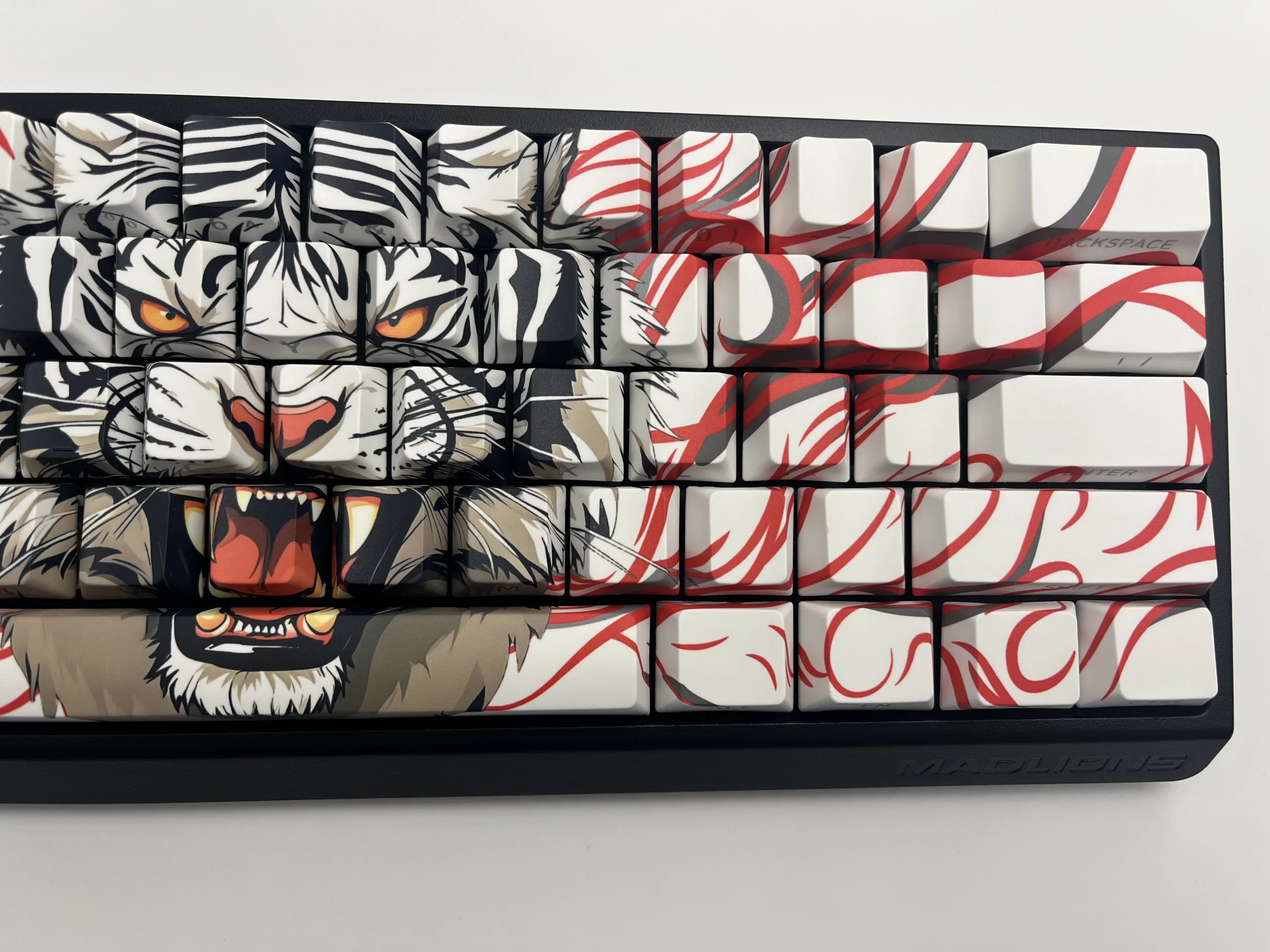 White Tiger Keycap Set - Image 4