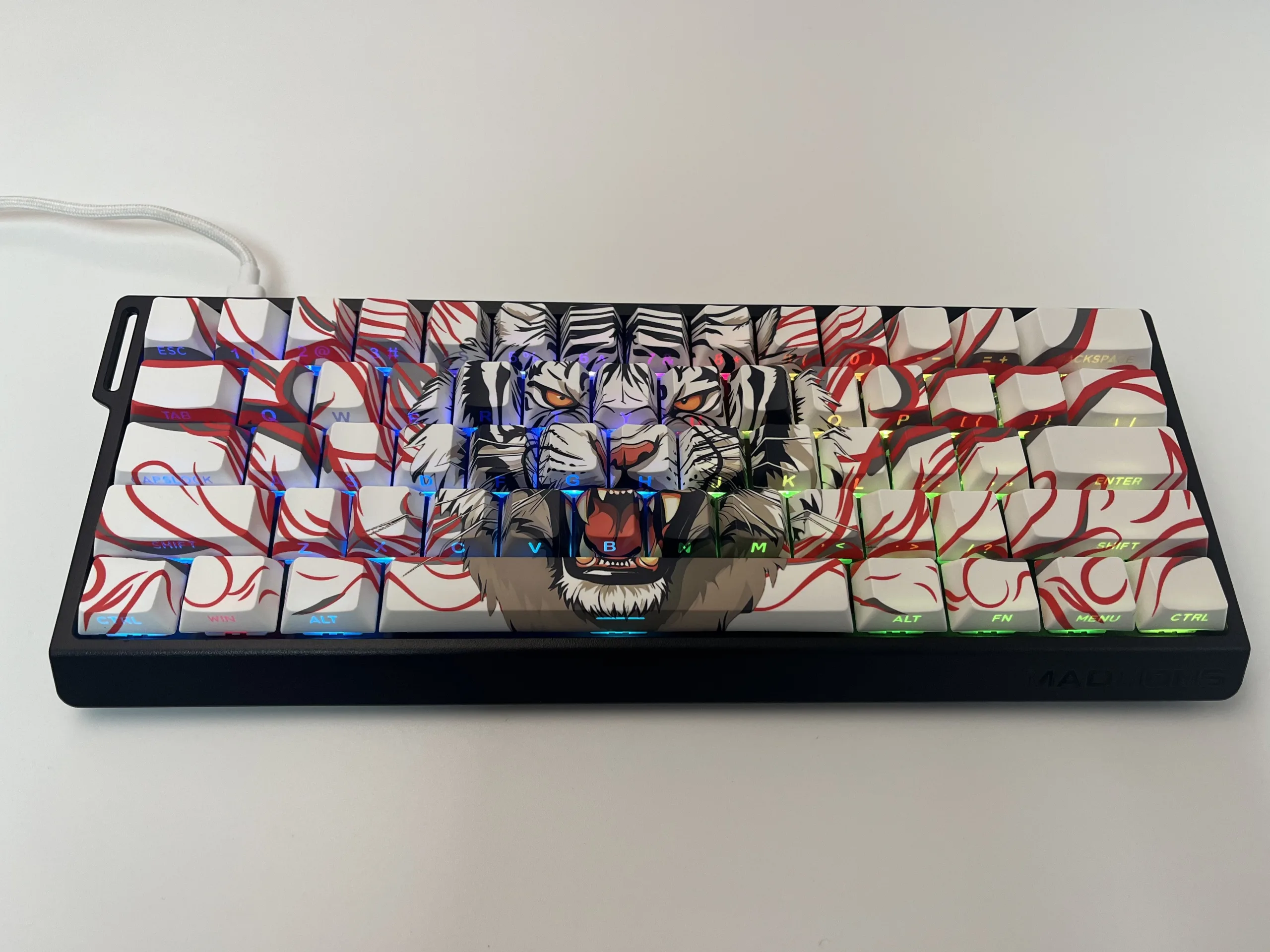 White Tiger Keycap Set - Image 10