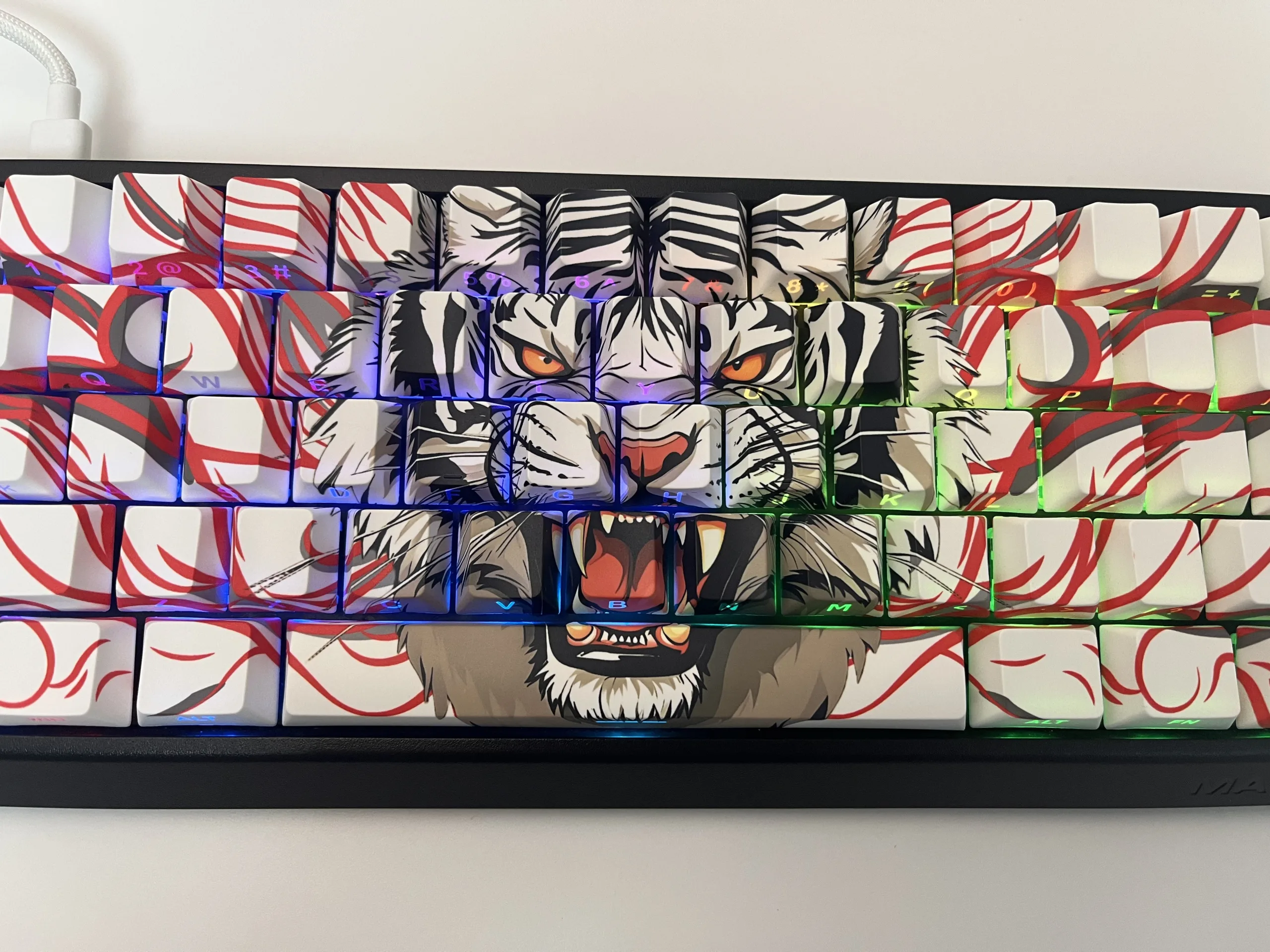 White Tiger Keycap Set - Image 12