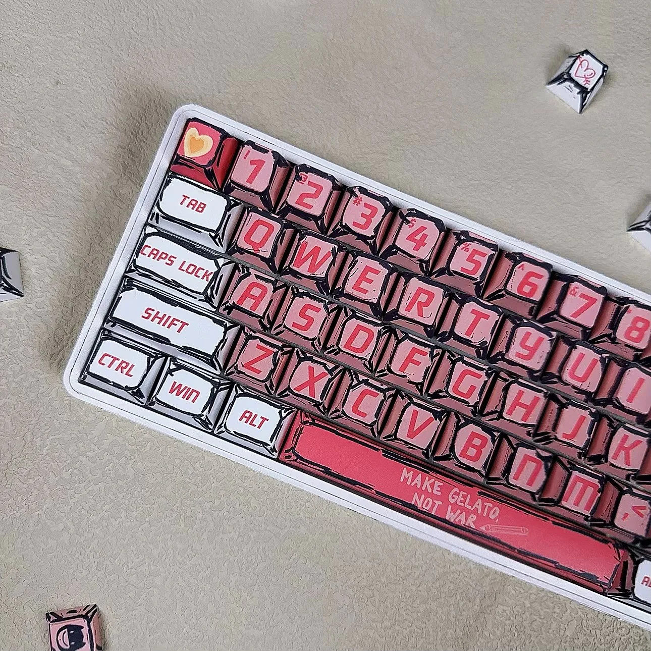 Comic Sweety Keycap Set - Image 5