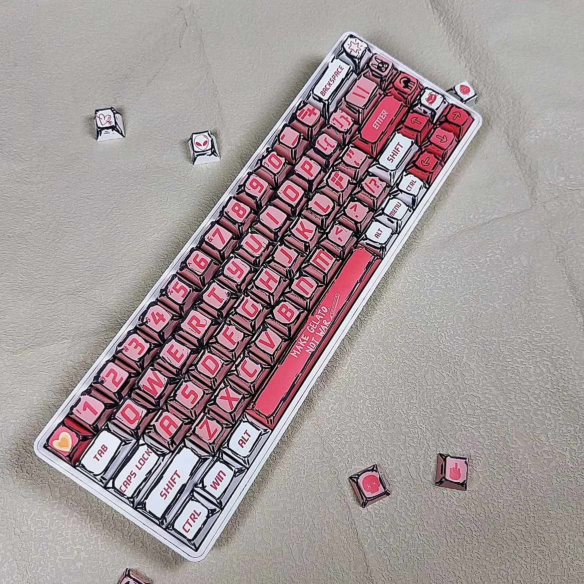 Comic Sweety Keycap Set - Image 6