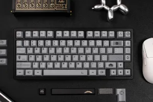 Gray black Keycap Set
