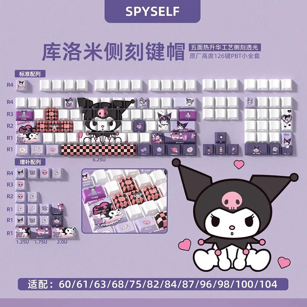 Kuromi Keycap Set - Image 4