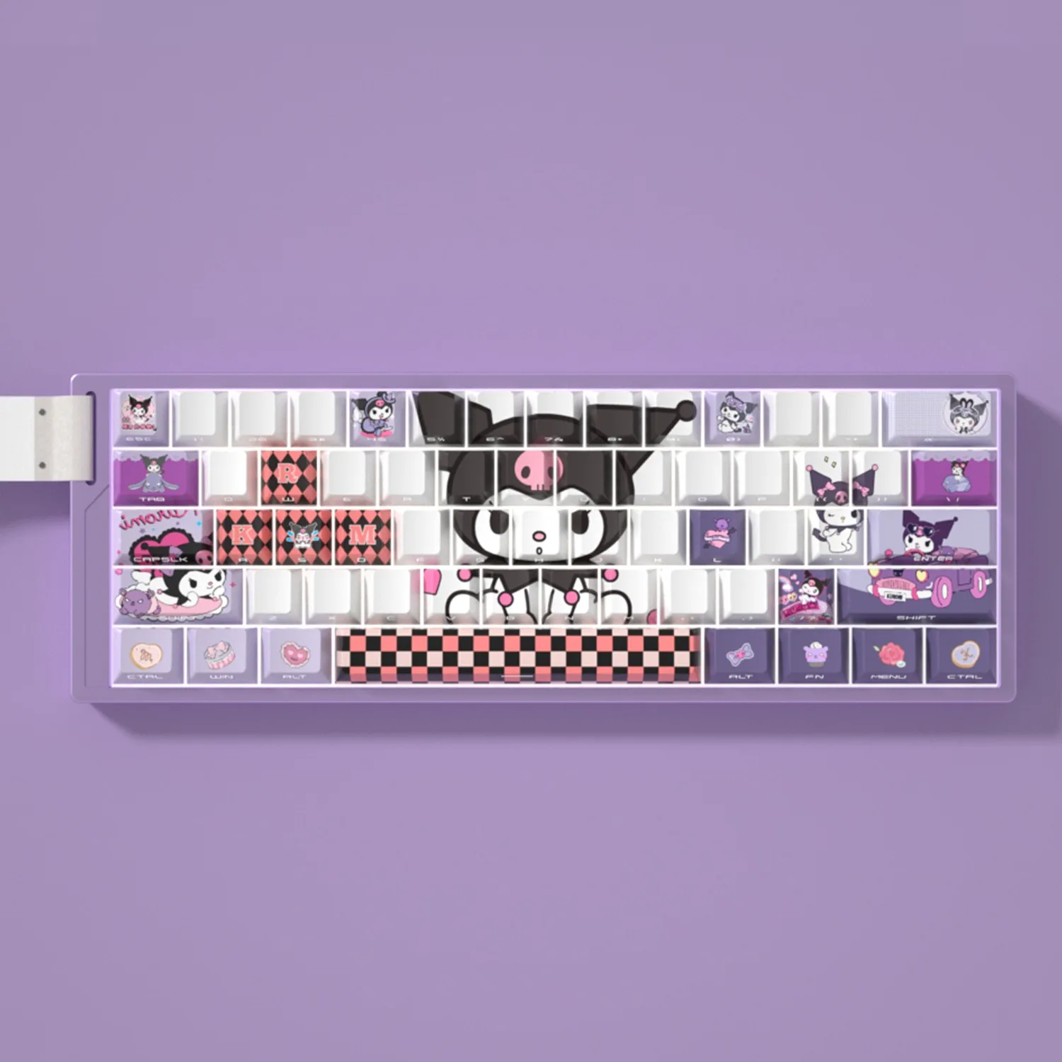 Kuromi Keycap Set