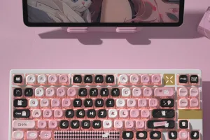 Powder Kitten Pudding Keycap Set