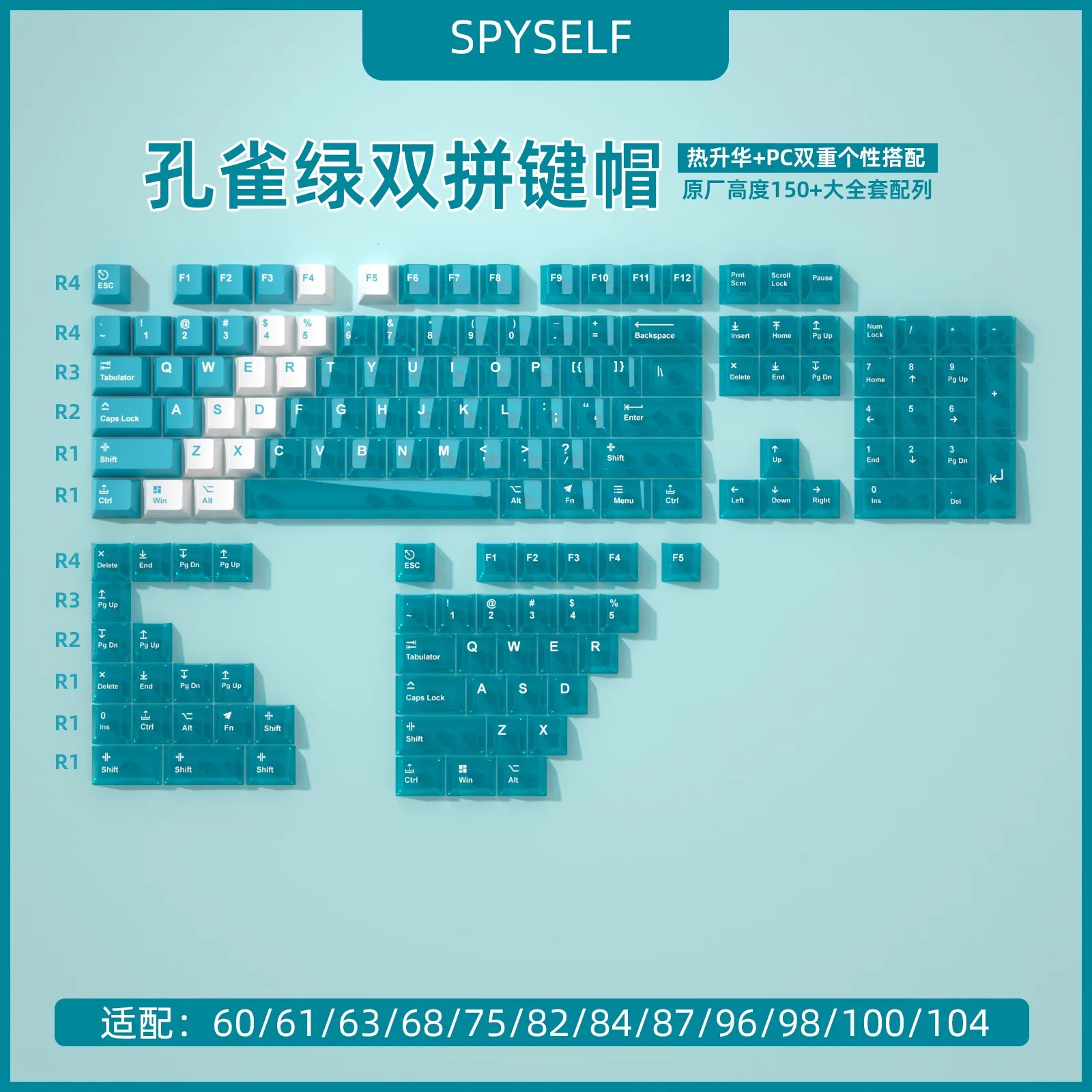 Translucent keycap Set - Image 3