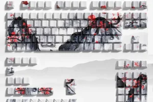 Cherry Ink plum blossoms Keycap Set