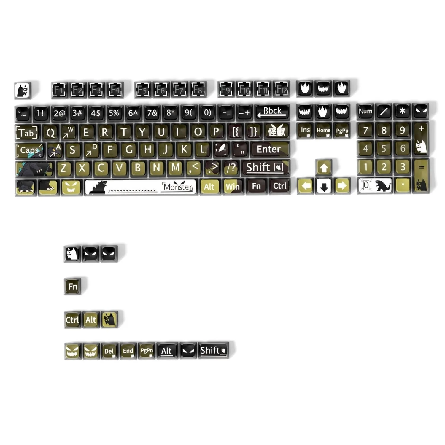 Monster Keycap Set
