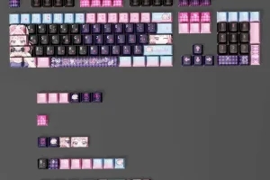 Sweet and Cool Plan Pink Keycap Set