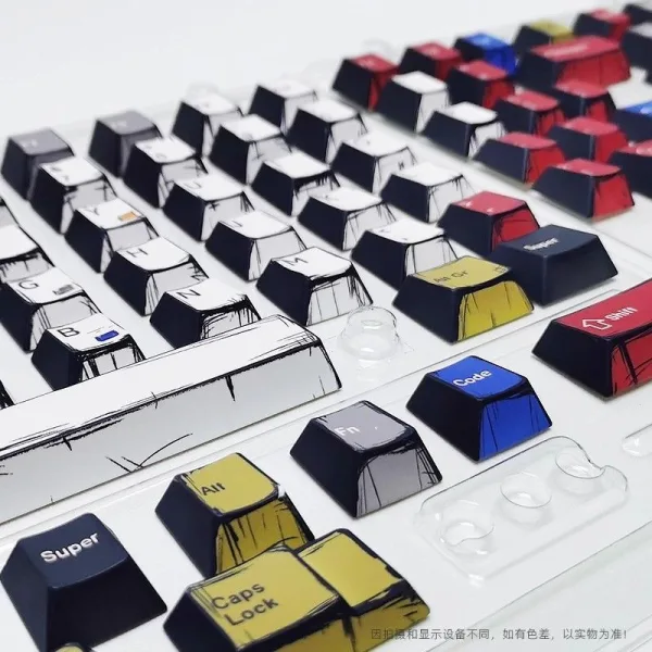 Comics Keycap Set : Meckeys.com : Keycaps
