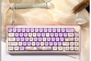 Cute Bunny Keycap Set