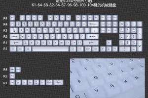 Baseball Cap Marble Keycap Set