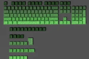 Contour Side Printed keycap set