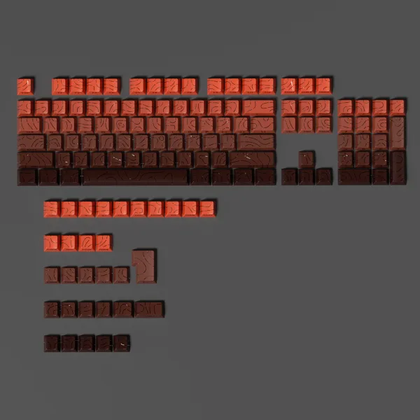 Contour Side Printed Keycap Set : Meckeys.com : Keycaps